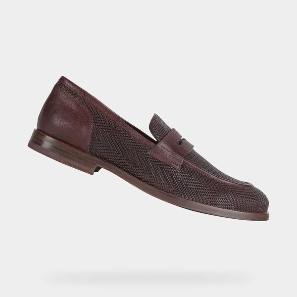 Geox Respira Wine Mens Loafers SS20.1IU671